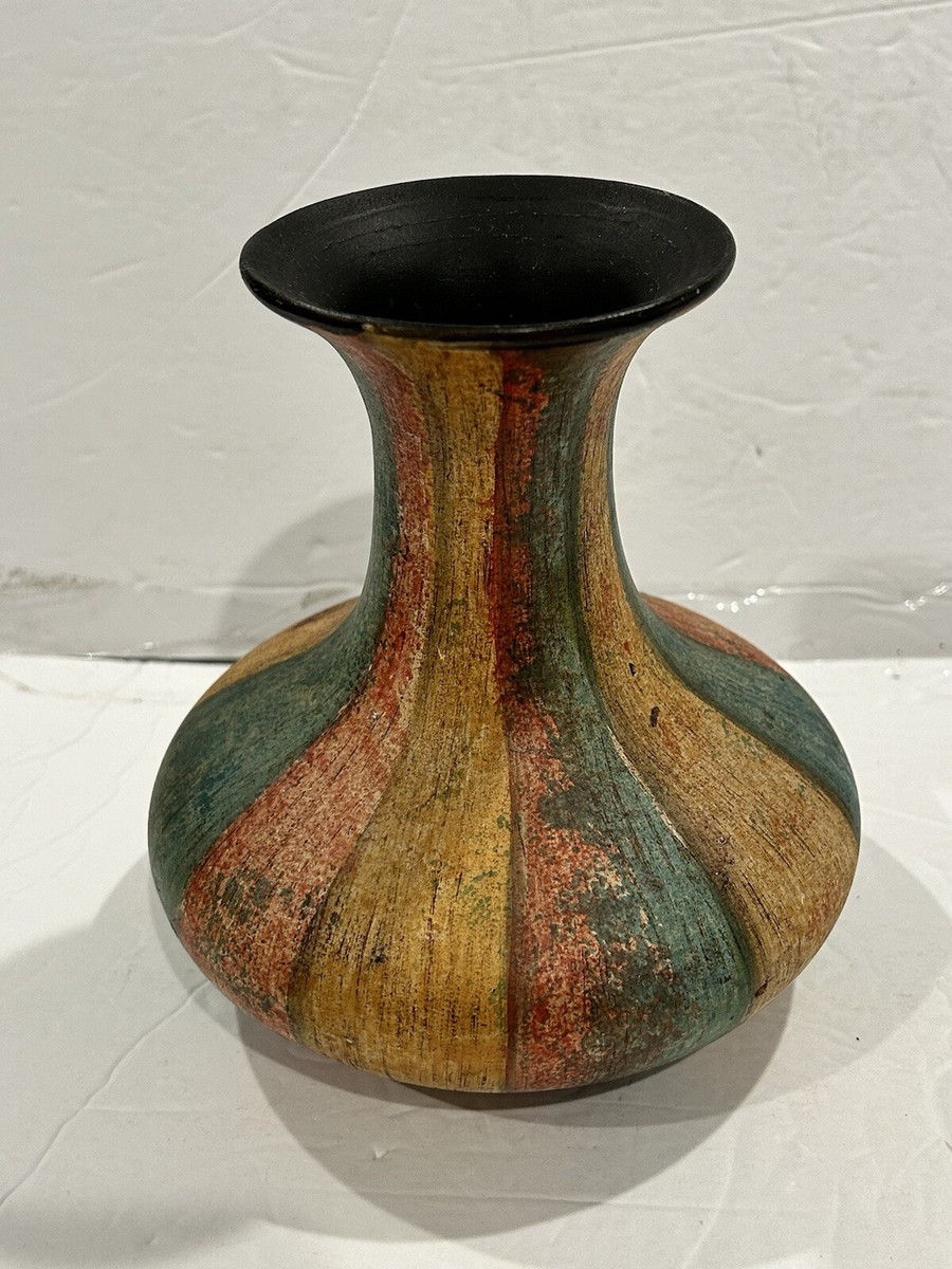 Mid Century Style Vase Multicolor CERAMIC Novelty Decor 6