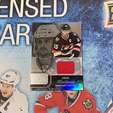 Erik Karlsson 2015-16 Fleer Showcase Flair Materials Jersey #6 Ottawa Senators