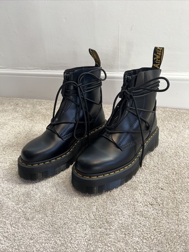 jarrick ii laced leather platform boots