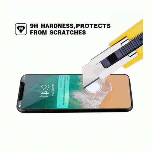 2-Pack iPhone Screen Protector Tempered Glass for 14 13 12 11 XR XS 8 7+ - Imagen 6 de 48
