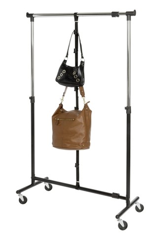 Taschengarderobe für 8 Taschen Schwarz - Bild 2 von 3