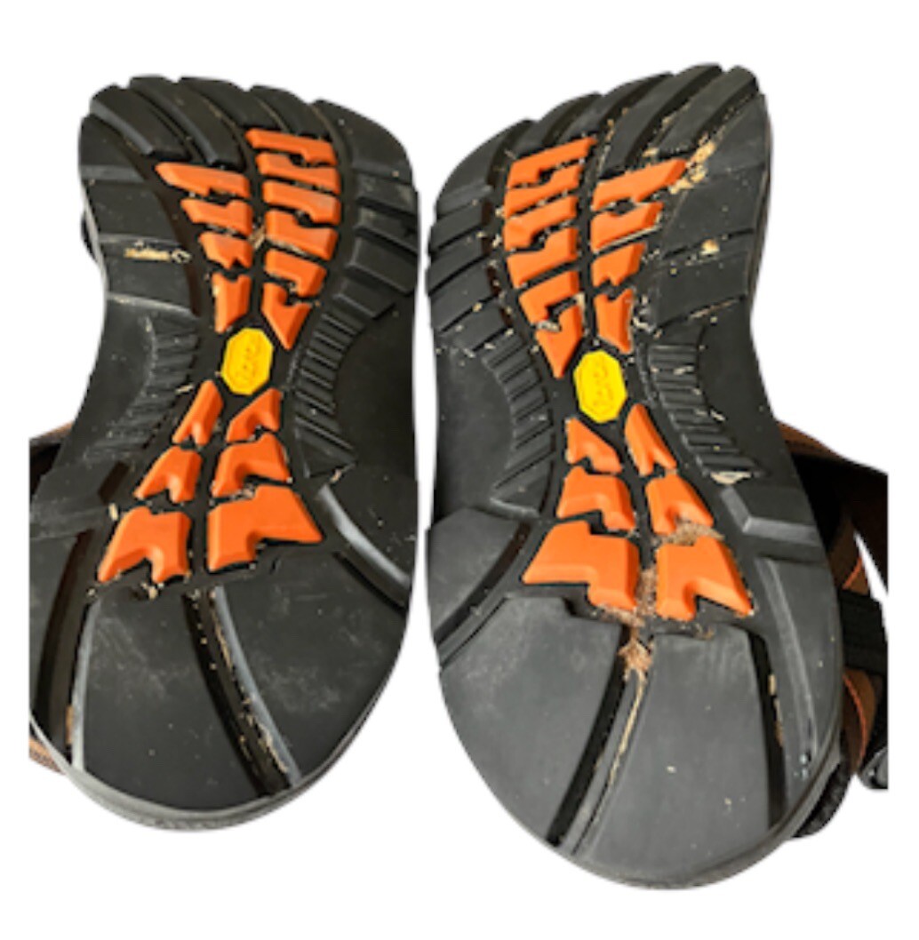 CHACO Z/1 Brown Orange Unaweep Hiking Outdoor Stitch Cafe Sandal Men CHACO Z/1 Brown Orange Unaweep Hiking Outdoor Stitch Cafe  main image 2