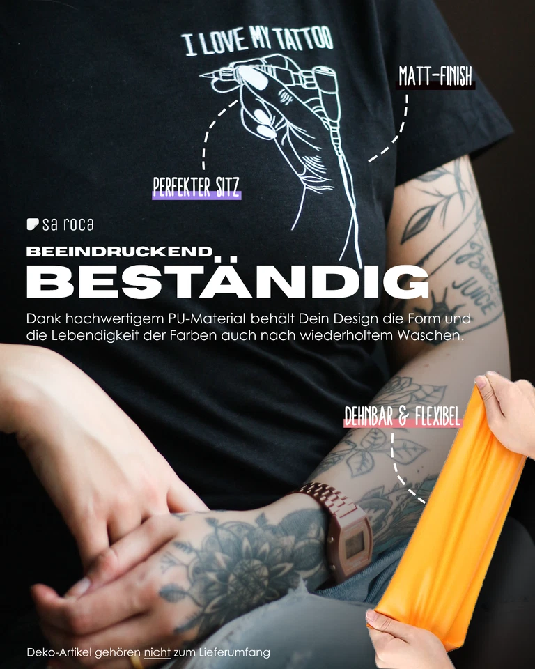 Flexfolie Plotter - Starter Set I Textilfolie Bügelfolie Plotterfolie Textil - Bild 4 von 4