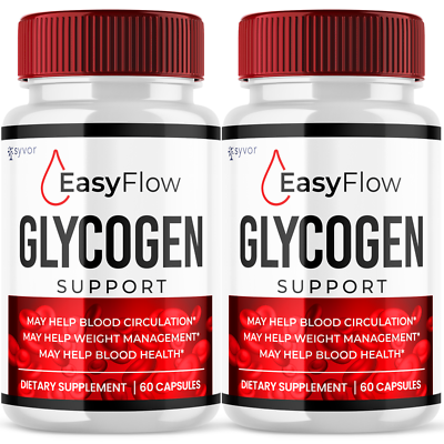 #ad #ad 2 Pack Easy Flow Glycogen Blood Sugar Health Support Formula 120 Capsules $39.95