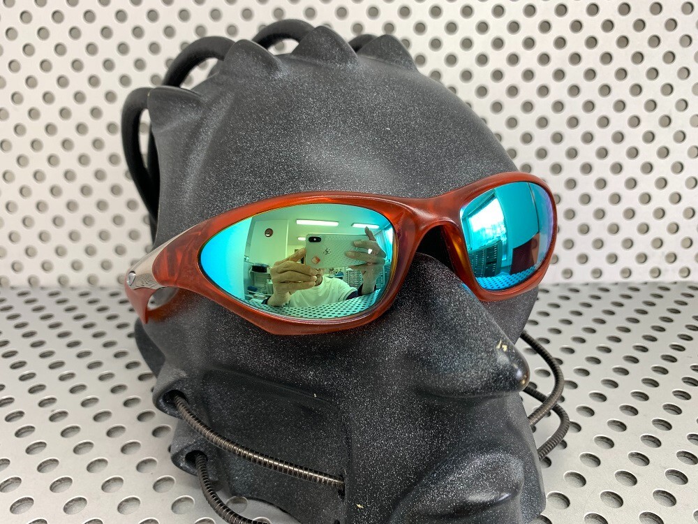 LINEGEAR Turquoise Blue - Non Polarized Lens for Oakley Scar [SC