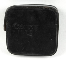 Canon Hard Leather Filter Case