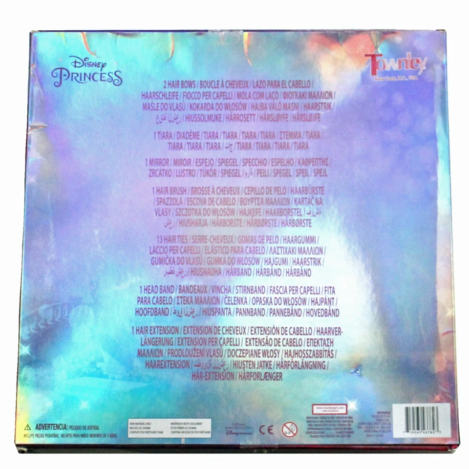 Juego de diademas para el cabello Disney Princess Mix & Match lazos Cenicienta Ariel 20 piezas Foto 2 de 2