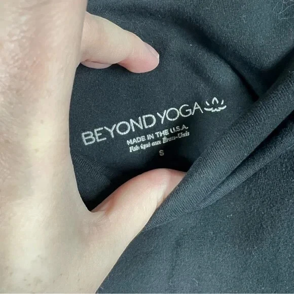 beyond-yoga high rise crop ankle activewear workout leggings