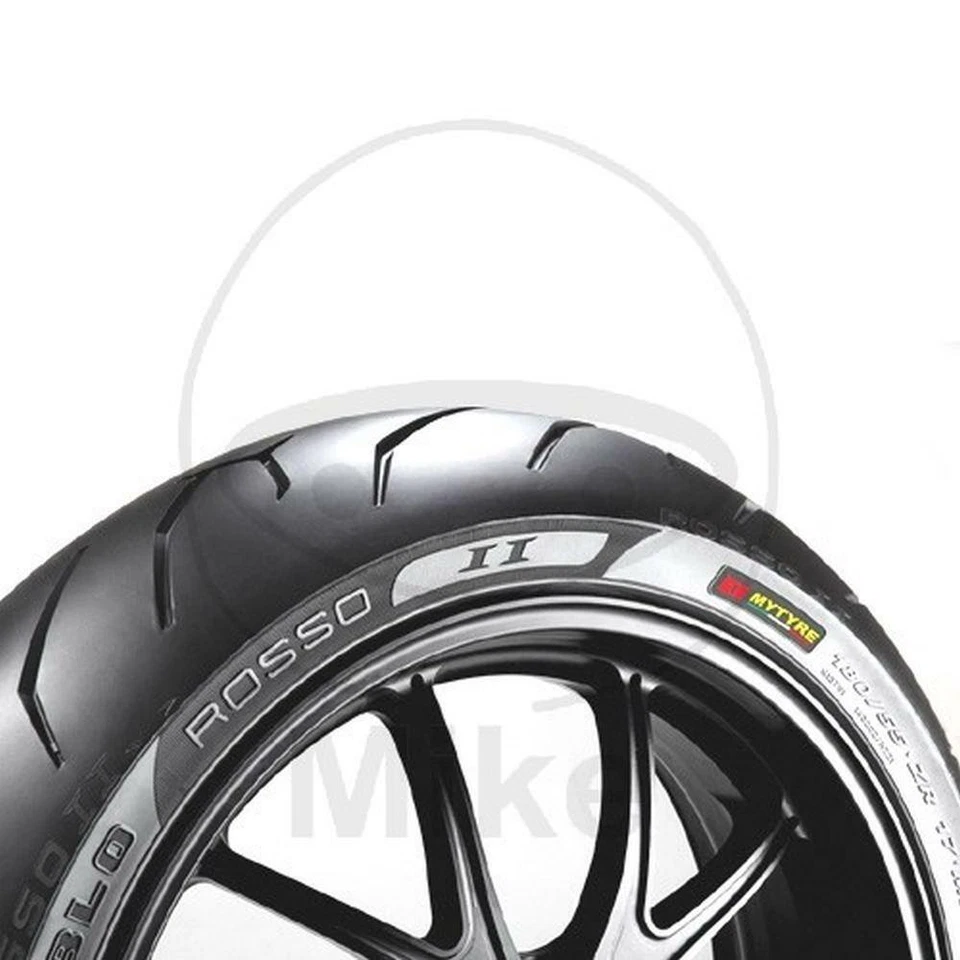 180/55ZR17 (73W) PIRELLI DIABLO ROSSO 2 FOR KAWASAKI 600 ZX6R NINJA 1998-2015 Foto 4 de 4