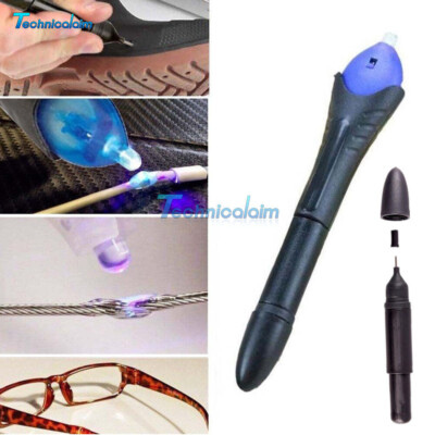 Fix UV Light Repair Tool Quick 5 Second Glue Refill Liquid Plastic Welding Set