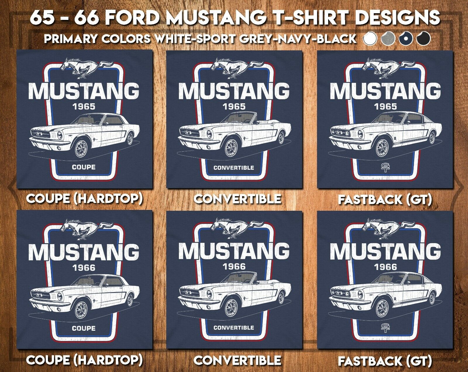 65-70 Ford Mustang Hardtop, Fastback, Convertible T-shirt, Christmas Gift  Tee | eBay