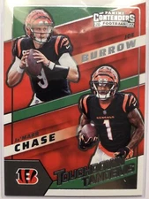 Pack to Plastic 2022 Contenders Football Touchdown Tandems Base #1-15 PYC