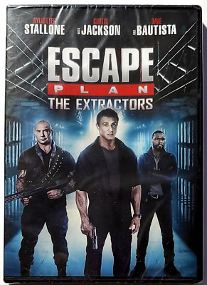 Escape Plan: The Extractors [DVD] Widescreen, 2019, Lionsgate - BRAND NEW