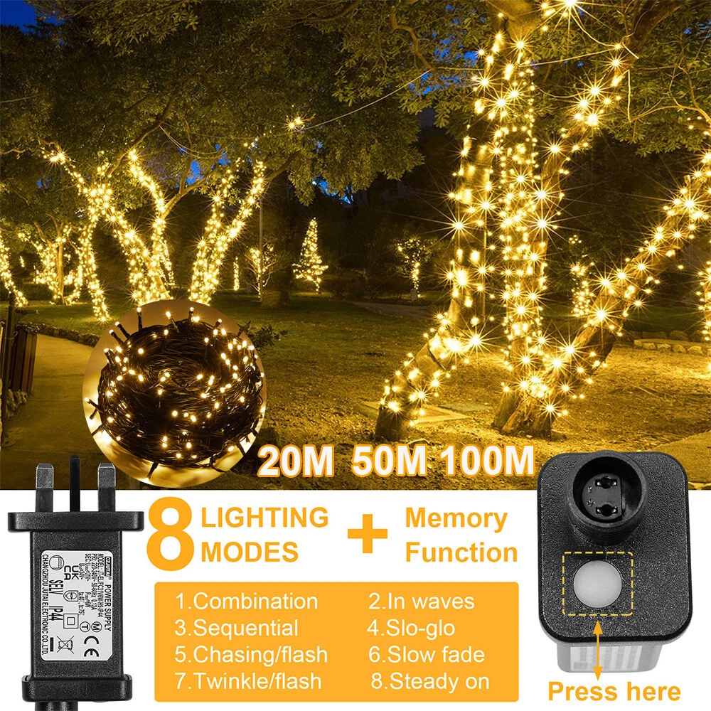 100m outdoor 2024 fairy lights