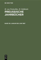 Januar Bis Juni 1887 H. Von Treitschke
