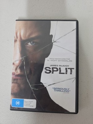 Split (DVD, 2016) - Free Shipping! Region 2,4 And 5
