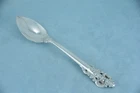 Wallace Grande Baroque Sterling 6" Fruit Citrus Spoon No Monogram