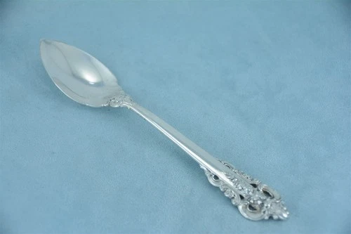 Wallace Grande Baroque Sterling 6" Fruit Citrus Spoon No Monogram