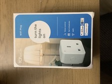 Image of Wi-Fi Smart Plug 1 x Pack Voice App Remote Control with Alexa & Google