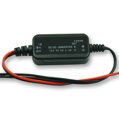 Hochleistungs Gleichspannungsreduzierer 12V auf 5V 2 5A für Autoradio und mehr
