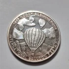1995 Kodak Albuquerque International Balloon Fiesta 1oz .999 Silver Round