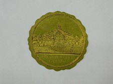 Vignette en relief Paris Exposition Universelle 1900 Palais de l'électricité