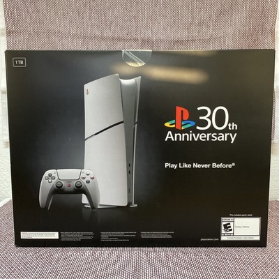 PlayStation 5 Console 30th Anniversary Classic Gray FACTORY SEALED NEW