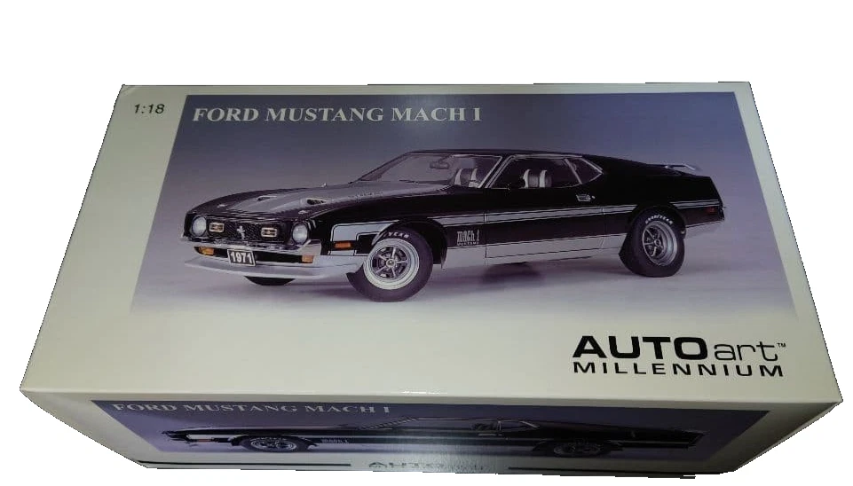 オートアート1/18 FORD MUSTANG MACH I BLACK Autoart Mach 1 Mustang for sale | eBay