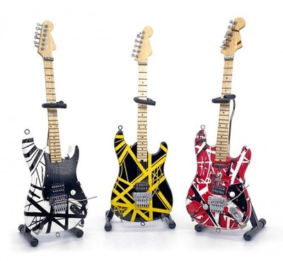 Eddie Van Halen Mini Guitars '70s Set - New, Officially Licensed