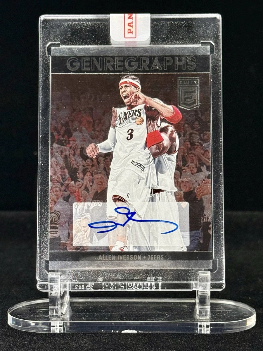 25+ Allen Iverson Basketball Autographed Sports Trading Cards for