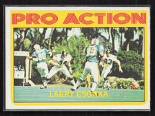 1972 Topps #259 Larry Csonka - EX/NM Set Break!