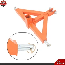 3 Point Trailer Hitch with 2" Receiver ,Quick Hitch Attachment for Cat 1 Tractor