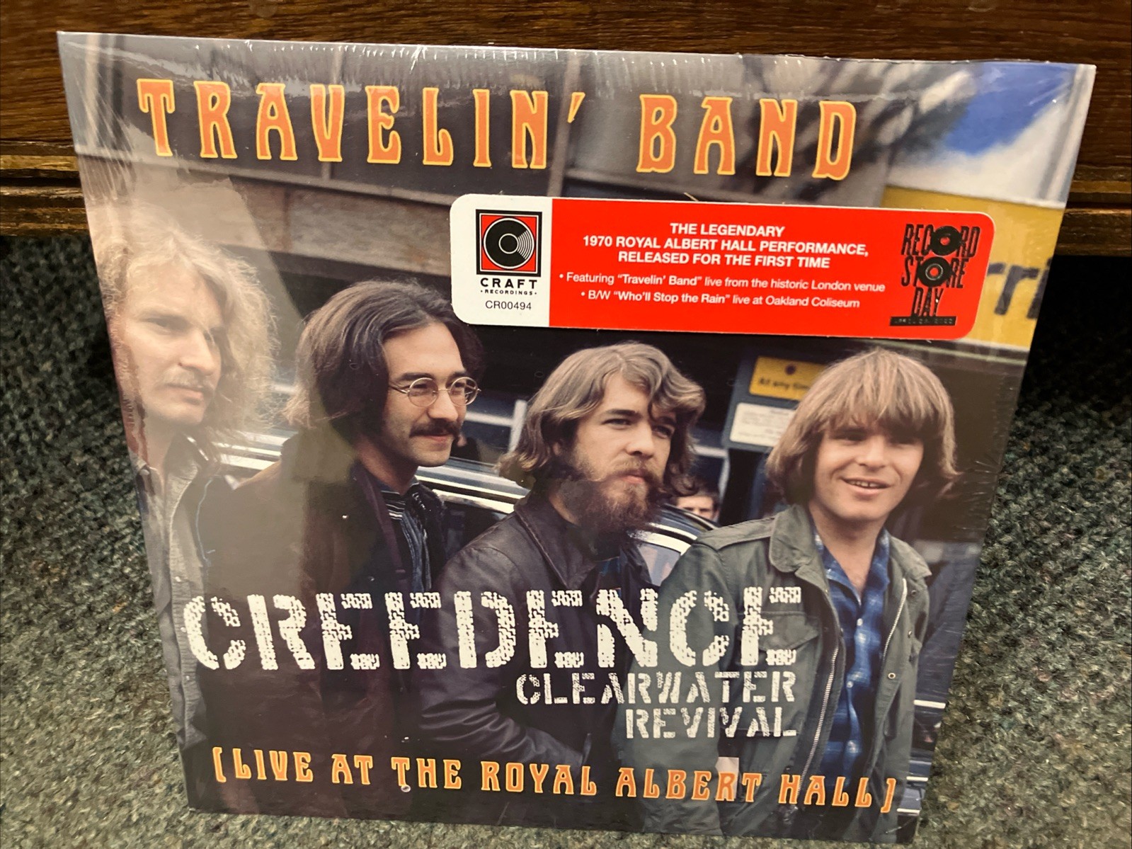 Creedence Clearwater Revival - Travelin' Band LIVE AT RAH - 7"" VINYL Single RSD