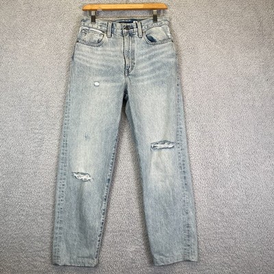 Levis Made & Crafted Column Denim Jeans Women's Size 27/27 Faded Wash Japanese