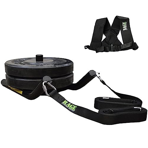 Weight Sled, Speed Training Pull Sled, Workout Sled, Fitness Full Strength - Afbeelding 3 van 8