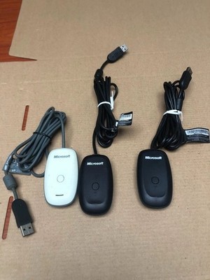 Original Genuine Xbox 360 Gaming Wireless Receiver For Windows-Black