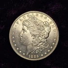 🔥BEAUTIFUL GEM BU 👀🔥1885 $1 Morgan Dollar BRILLIANT Uncirculated MS PQ 1235
