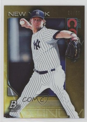 2020 Bowman Platinum Wal-Mart Gold 29/50 Gerrit Cole #99 o7m