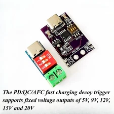 1PC NEW PD/QC/AFC Fast Charging decoy trigger #TT