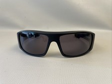 Spy Optic K10 Logan Sunglasses Matte Black Wrap Frames Black Lenses Italy
