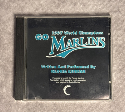 Gloria Estefan 1997 World Champions Go Marlins CD Rare