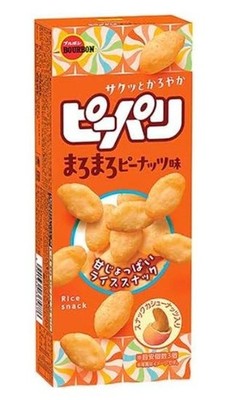 Bourbon Peepari Maro Maro Peanut Flavor 52g Japanese Snack Kashi