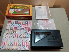 Puremco University Games ChickenFoot Double Nine Dominoes Game - New In Open Box