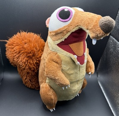 Just Play Disney Ice Age Talking Baby Scrat Squirrel Soft Plush Sound Working