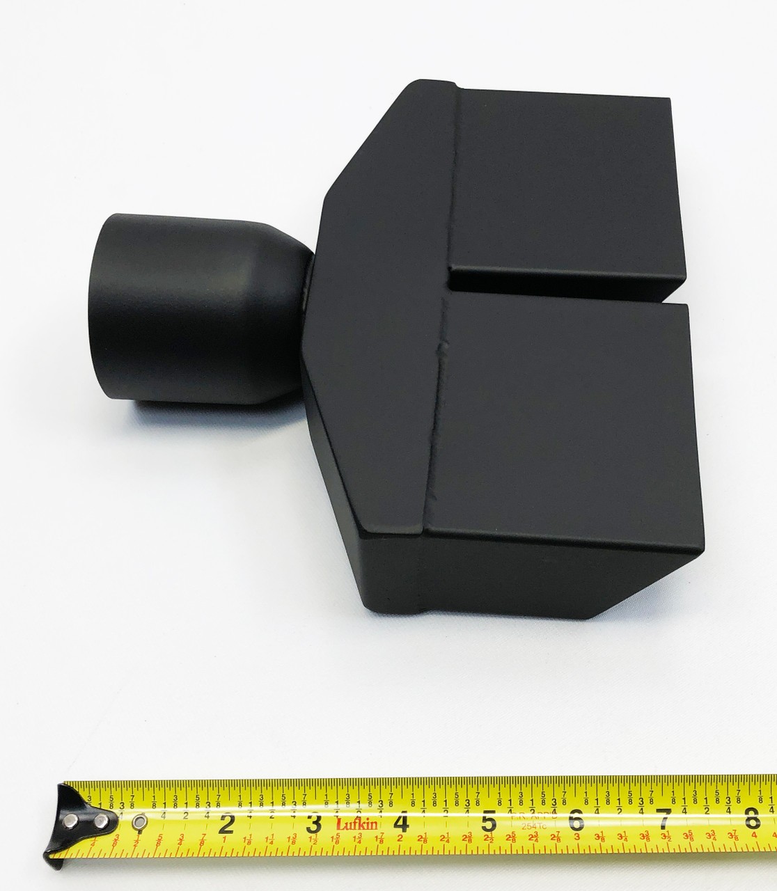 Exhaust Tip 2.50 in Inlet 8.25" X 2.25" Rectangle 8.25 in Lg Dual Slant Split Hi