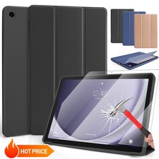 For Samsung Galaxy Tab A9 11" 2023 Case Leather Stand Cover/ Screen Protector