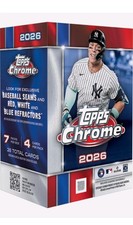 2026 TOPPS CHROME BASEBALL VALUE BLASTER BOX MLB Brand New Sealed QTY