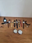 Vintage WristWatches And Pocket Watch Bundle X 12  Seiko Swatch Read Description