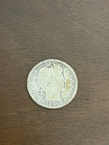 1897 O Barber Quarter G/AG