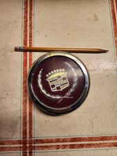 VINTAGE CADILLAC EMBLEM MEASURES 3.5 INCHES WIDE - YEAR UNKNOWN
